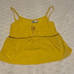 Yellow tank top